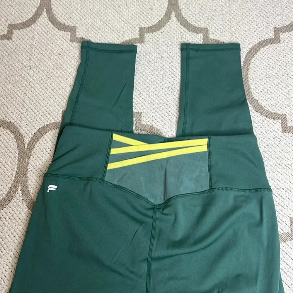 💚 Fabletics Motion 365 Boost PowerHold High-Waisted 7/8 Leggings